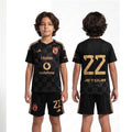 Al Ahly Kids' Kit 2026-2027 - Black (T-shirt and Shorts)